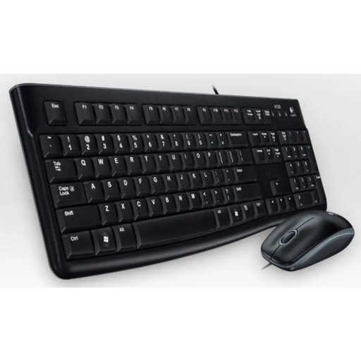Клавиатура Logitech Desktop MK120 Черен френски AZERTY