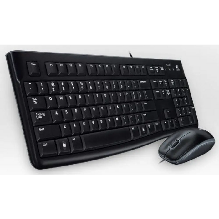 Клавиатура Logitech Desktop MK120 Черен френски AZERTY