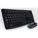 Клавиатура Logitech Desktop MK120 Черен френски AZERTY