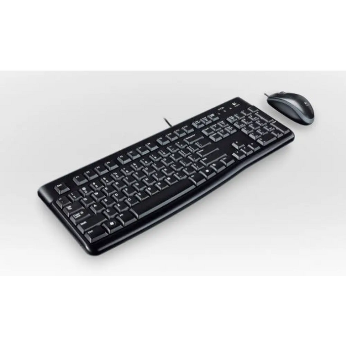 Клавиатура Logitech Desktop MK120 Черен френски AZERTY