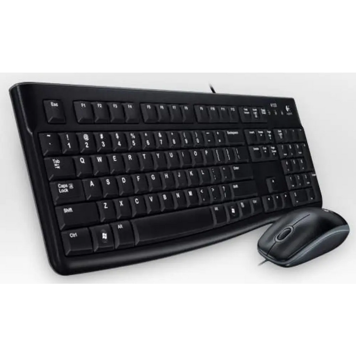Клавиатура Logitech Desktop MK120 Черен френски AZERTY