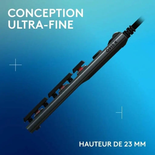 Клавиатура Logitech G915 X Черен AZERTY