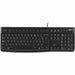 Клавиатура Logitech K120 Черен френски AZERTY