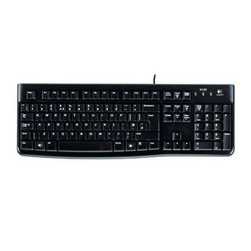 Клавиатура Logitech K120 Черен Испанска Qwerty (10 броя)