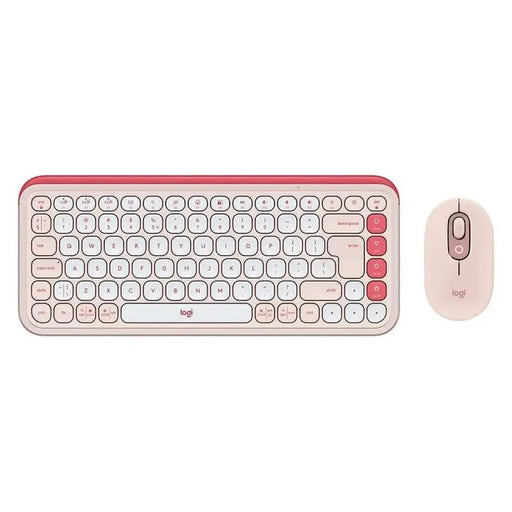Клавиатура Logitech POP ICON + МИШКА ROSE 920 013142