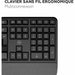 Клавиатура Mobility Lab Azerty френски Черен