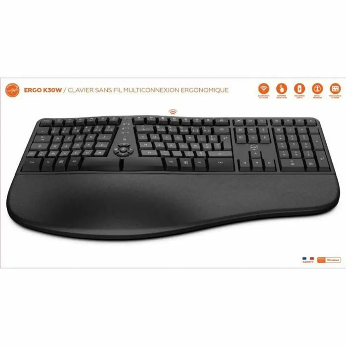 Клавиатура Mobility Lab Azerty френски Черен