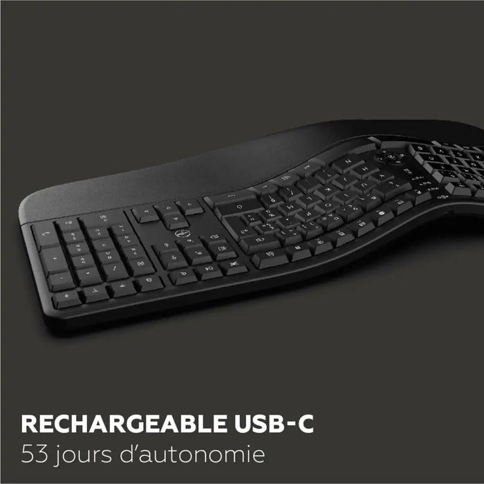 Клавиатура Mobility Lab Azerty френски Черен