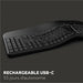 Клавиатура Mobility Lab Azerty френски Черен