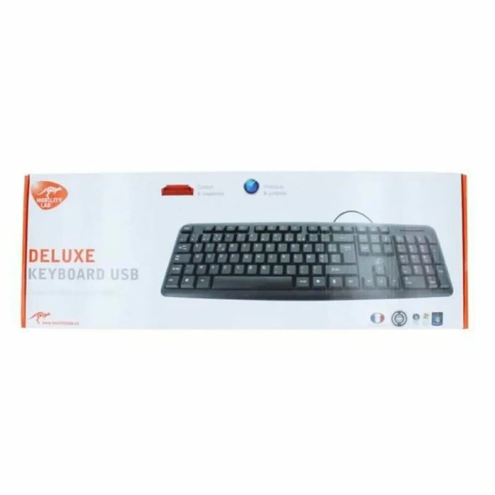 Клавиатура Mobility Lab Deluxe Classic Черен AZERTY