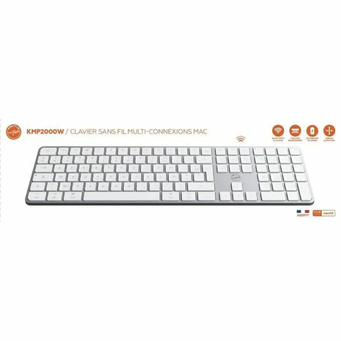 Клавиатура Mobility Lab KMP2000W Бял