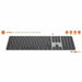 Клавиатура Mobility Lab KP430W Сив