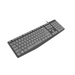 Клавиатура Natec keyboard Nautilus SLIM Black-Grey US layout