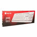 Клавиатура NGS NGS-KEYBOARD-0284 Бял Испанска Qwerty