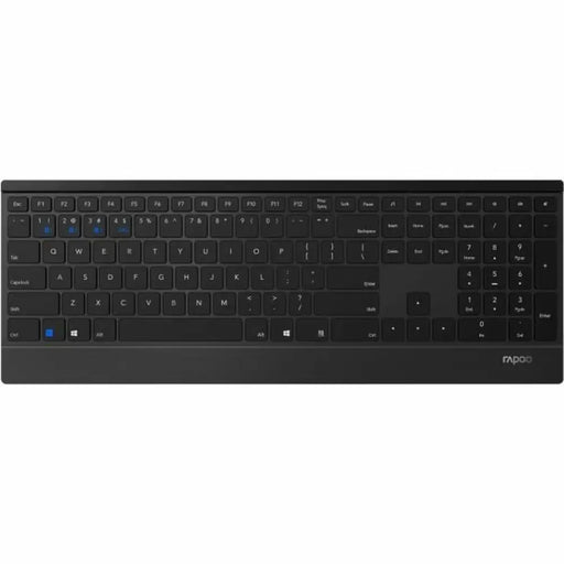Клавиатура Rapoo E9500M Черен AZERTY