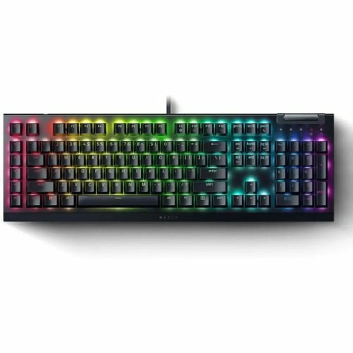 Клавиатура Razer BlackWidow V4 X Yellow Switch Черен