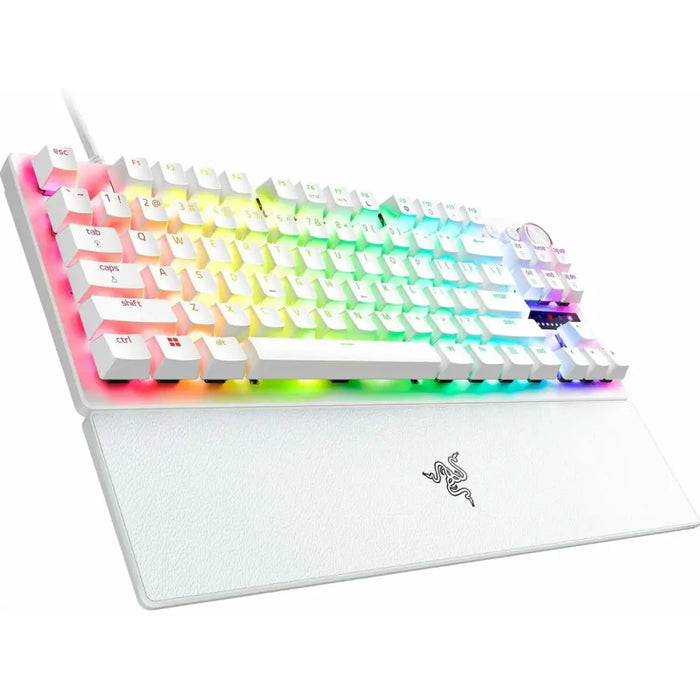 Клавиатура Razer Huntsman V3 Pro Бял Испанска Qwerty