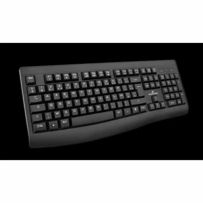 Клавиатура с мишка Bluestork Clavier Souris Sans Fil Черен