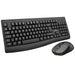 Клавиатура с мишка Bluestork Clavier Souris Sans Fil Черен