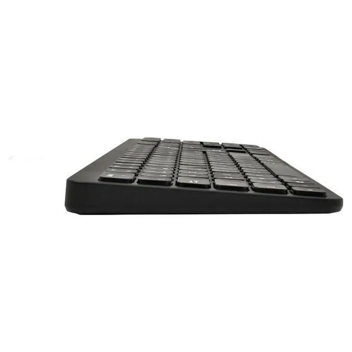 Клавиатура с мишка Bluestork Easy Slim AZERTY Черен френски
