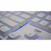 Клавиатура с мишка Cherry Бял AZERTY