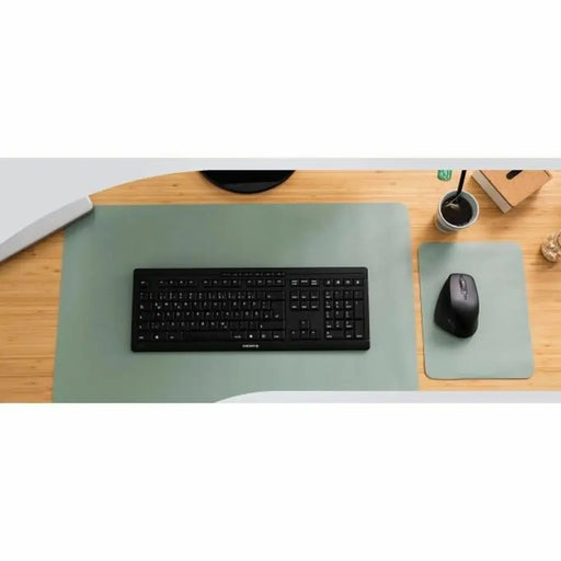 Клавиатура с мишка Cherry JD-8550FR-2 Черен френски Azerty