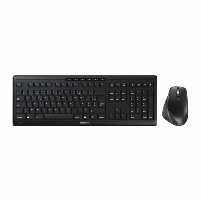 Клавиатура с мишка Cherry JD-8550FR-2 Черен френски Azerty