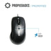 Клавиатура с мишка iggual QWERTY USB Черен Испанска Qwerty