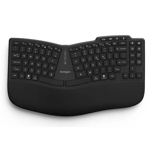 Клавиатура с мишка Kensington K75491ES Черен испански QWERTY