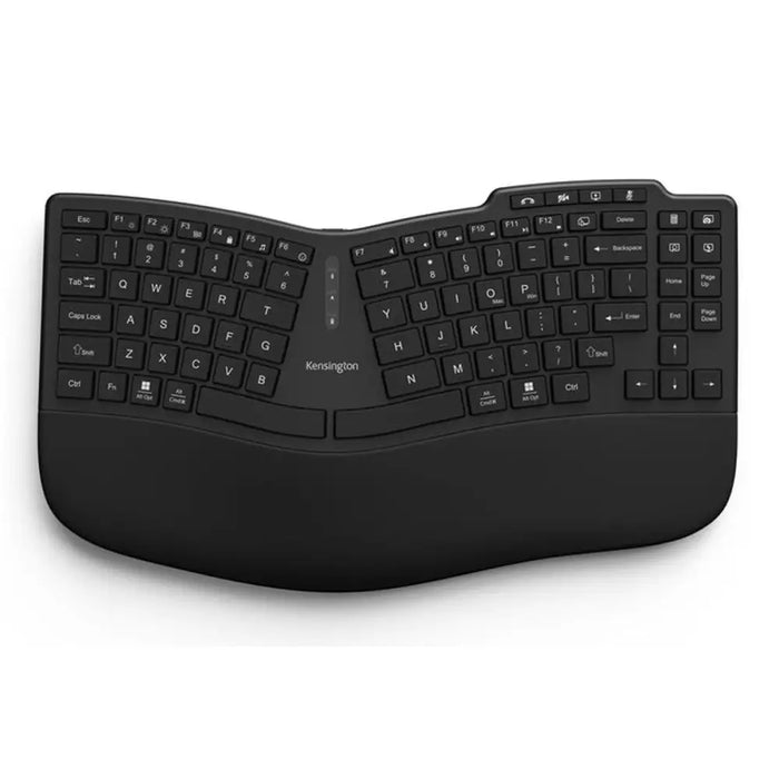Клавиатура с мишка Kensington K75491ES Черен испански QWERTY