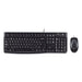 Клавиатура с мишка Logitech 920-002543 Черен италиански
