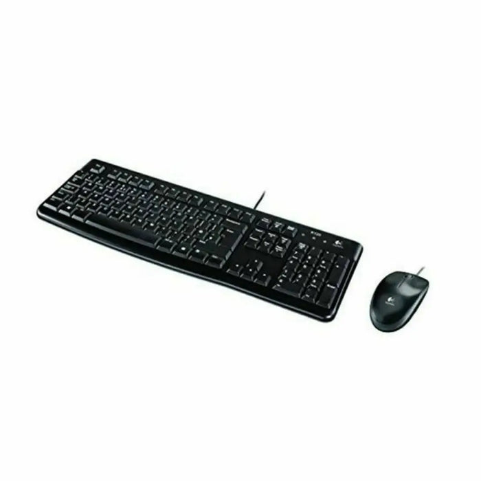 Клавиатура с мишка Logitech 920 002550 Черен Испанска Qwerty