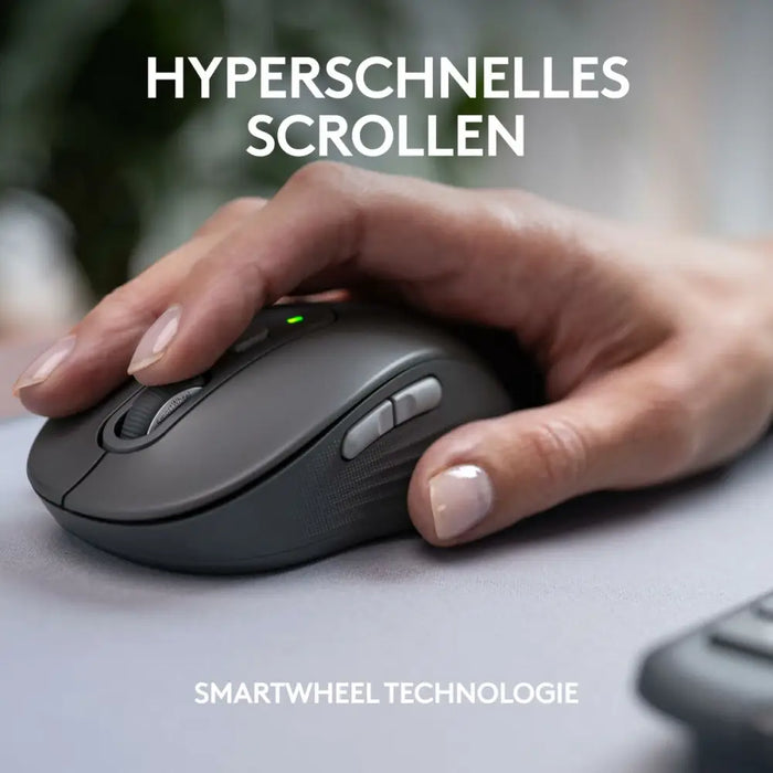 Клавиатура с мишка Logitech 920-012504 Графит немски QWERTZ