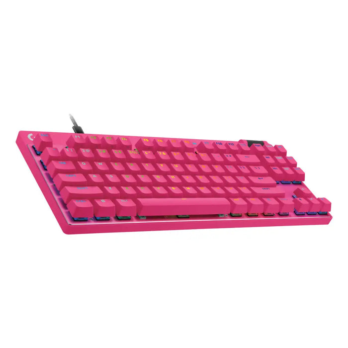 Клавиатура с мишка Logitech 920-013249 Розов Azerty френски