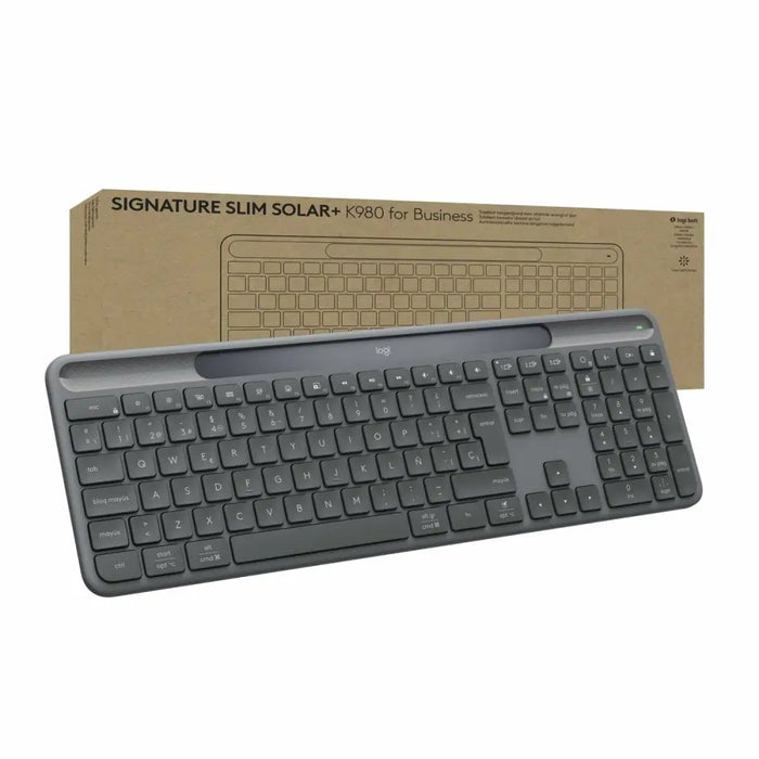 Клавиатура с мишка Logitech 920-013775 Графит испански