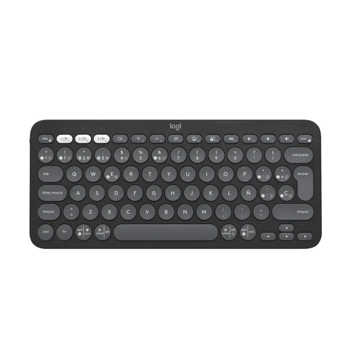Клавиатура с мишка Logitech K380S Графит Испанска Qwerty