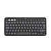 Клавиатура с мишка Logitech K380S Графит Испанска Qwerty