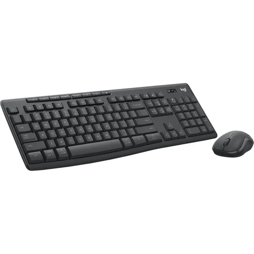 Клавиатура с мишка Logitech MK370 Сив Графит Испанска Qwerty
