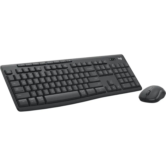 Клавиатура с мишка Logitech MK370 Сив Графит Испанска Qwerty