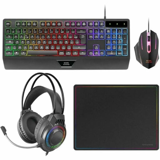 Клавиатура с мишка Mars Gaming MCP124PROES