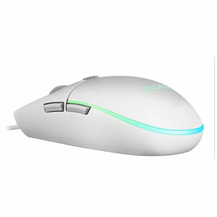 Клавиатура с мишка Mars Gaming MCPRGB3WES Бял