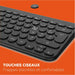Клавиатура с мишка Mobility Lab CP420W Mini Черен AZERTY