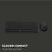 Клавиатура с мишка Mobility Lab CP420W Mini Черен AZERTY