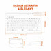 Клавиатура с мишка Mobility Lab CP420W Mini Черен AZERTY