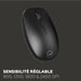 Клавиатура с мишка Mobility Lab CP420W Mini Черен AZERTY