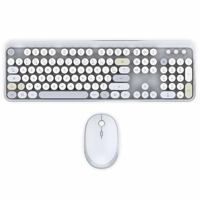 Клавиатура с мишка Mobility Lab Modelo ergonómico Сив AZERTY