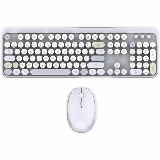 Клавиатура с мишка Mobility Lab Modelo ergonómico Сив AZERTY