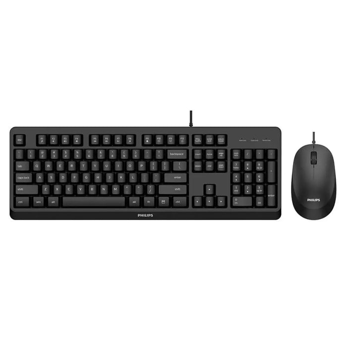 Клавиатура с мишка Philips SPT6207BL/16 Испанска Qwerty