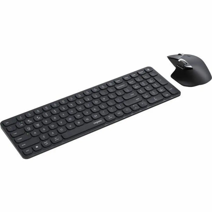 Клавиатура с мишка Rapoo 9760M Сив AZERTY