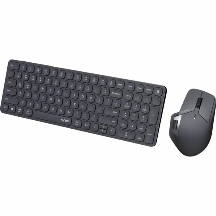 Клавиатура с мишка Rapoo 9760M Сив AZERTY